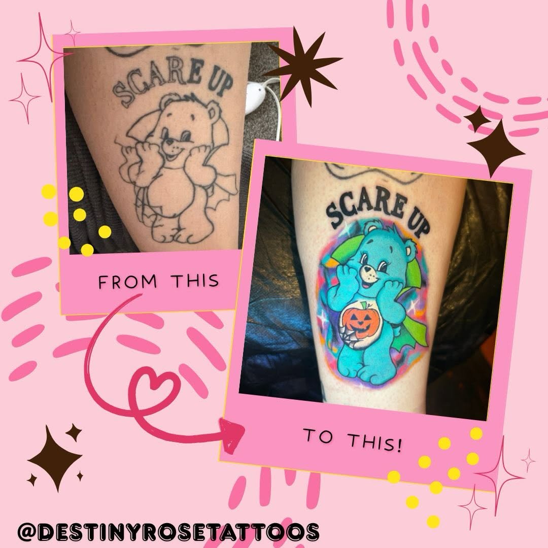 Tattoo by @destinyrosetattoos — new_school