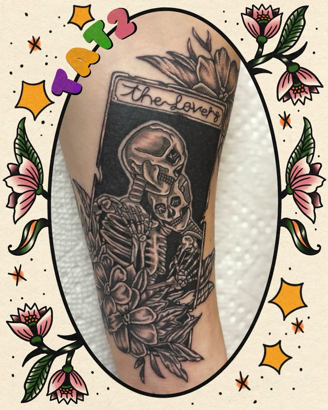 Tattoo by @avabradysart — black_and_grey