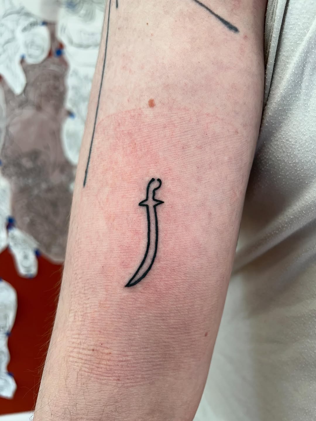 Tattoo by @matthewcrimtattoos — minimalist, fine_line