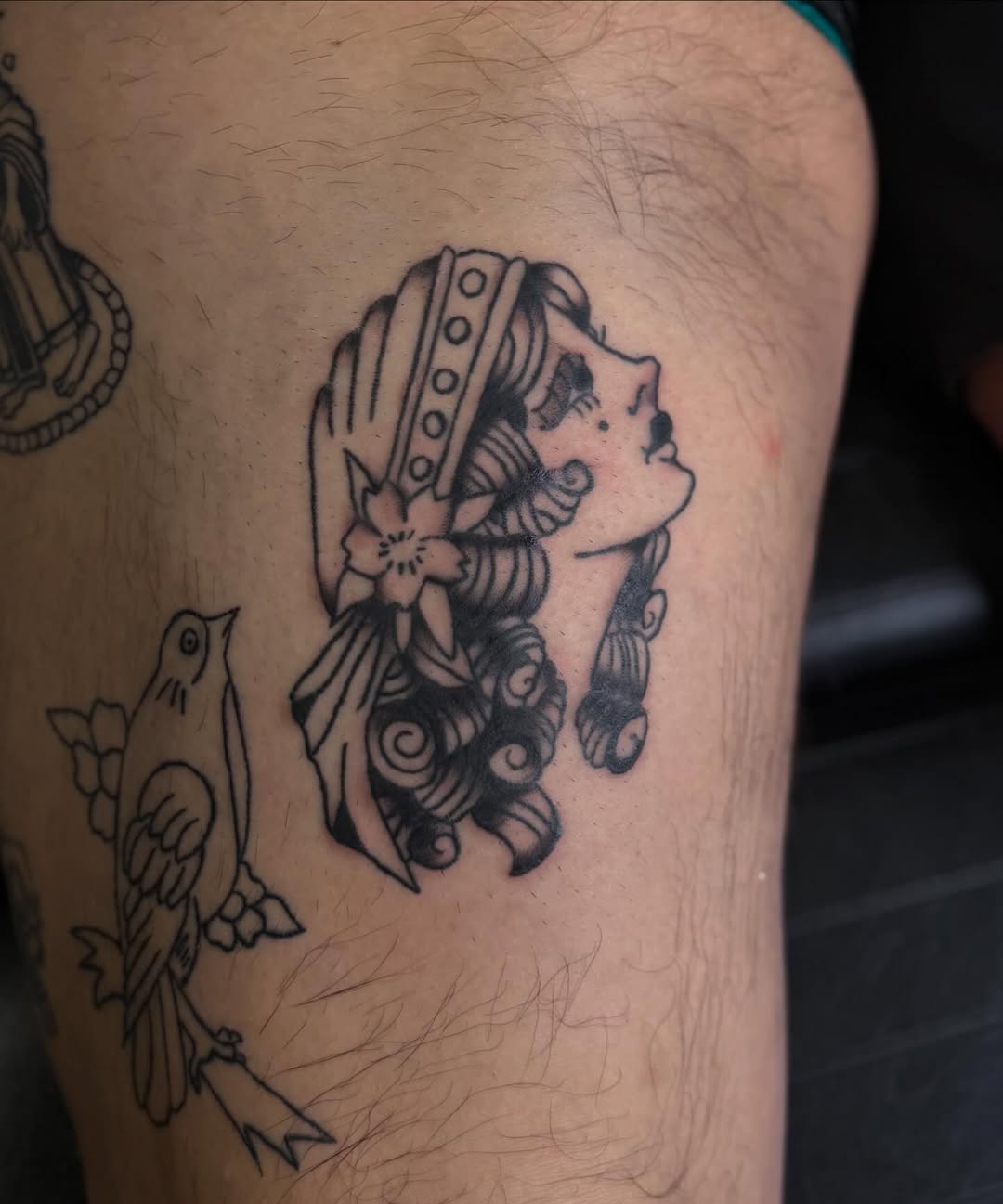 Tattoo by @saintsicaria — american_traditional