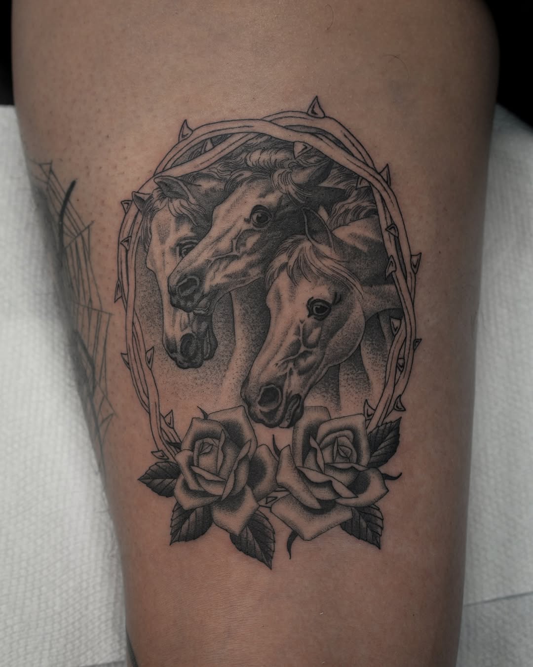 Tattoo by @zakbrochutattoo โ black_and_grey, realism