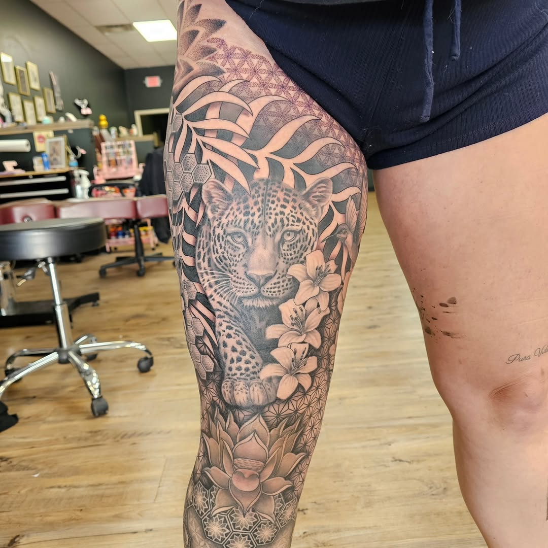 Tattoo by @indeedilly — realism, black_and_grey