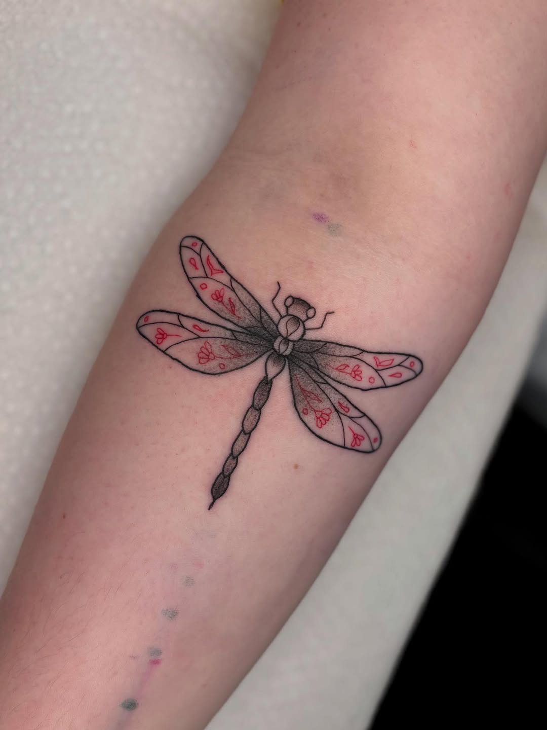 Tattoo by @heavychevytattoos β fine_line, ornamental