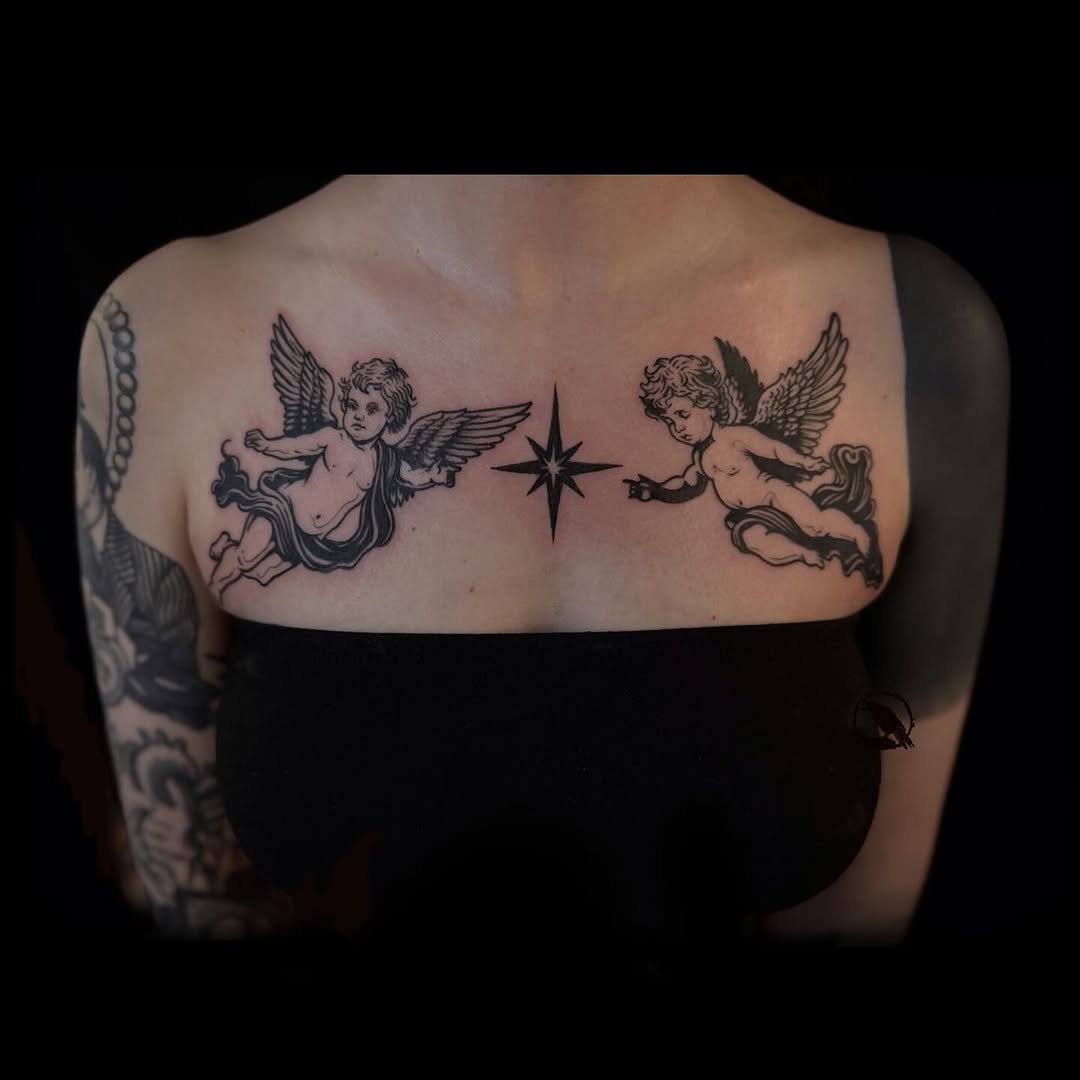 Tattoo by @rigershstrange β blackwork, illustrative
