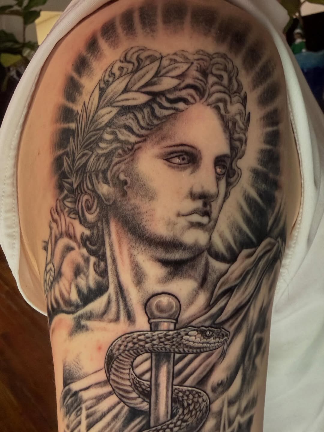 Tattoo by @vincedibiasotattoos — realism, black_and_grey