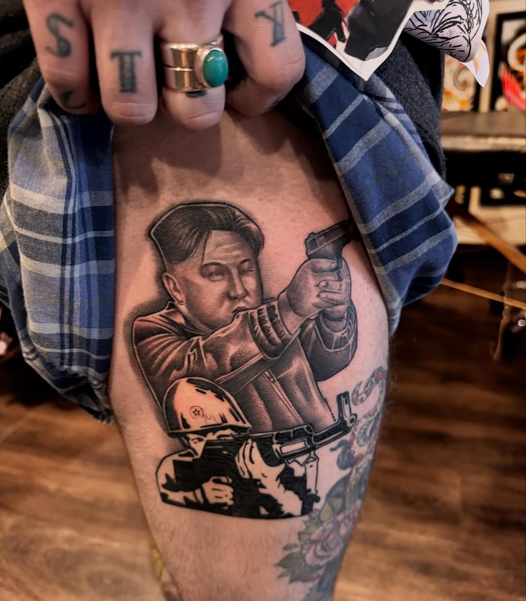 Tattoo by @plata3rl — realism, black_and_grey
