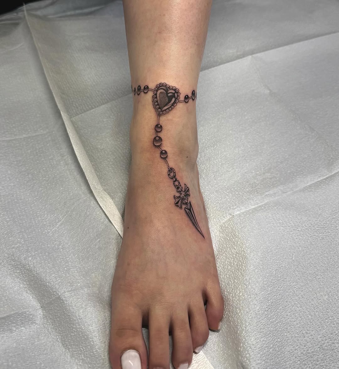 Tattoo by @alyssavart — fine_line, black_and_grey