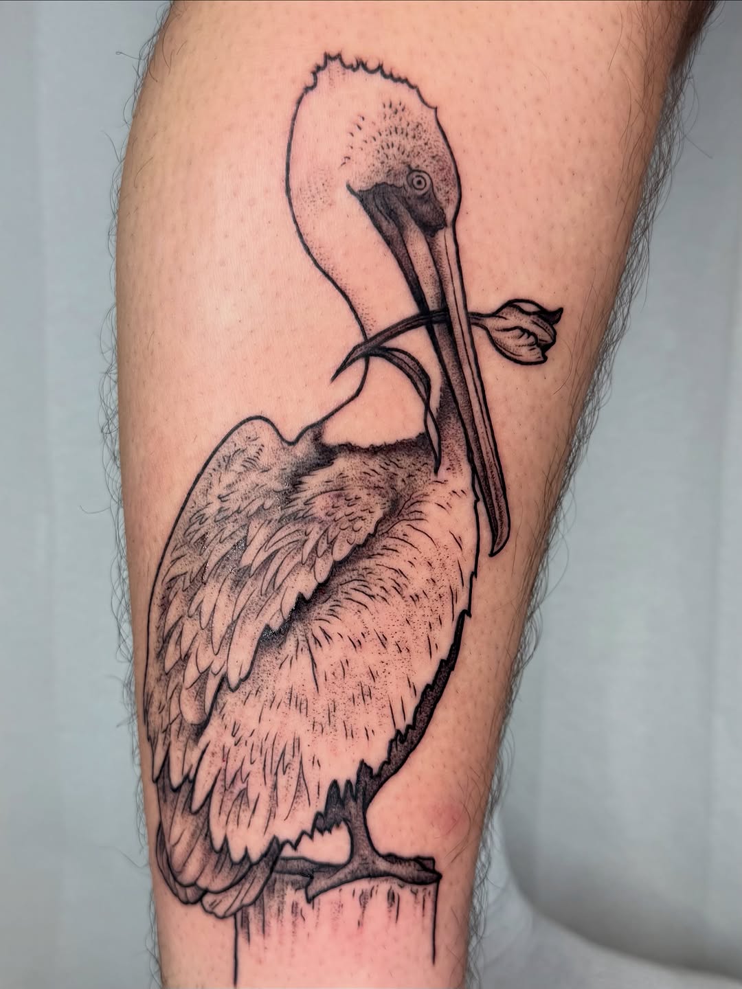 Tattoo by @flynncoooper — black_and_grey, realism