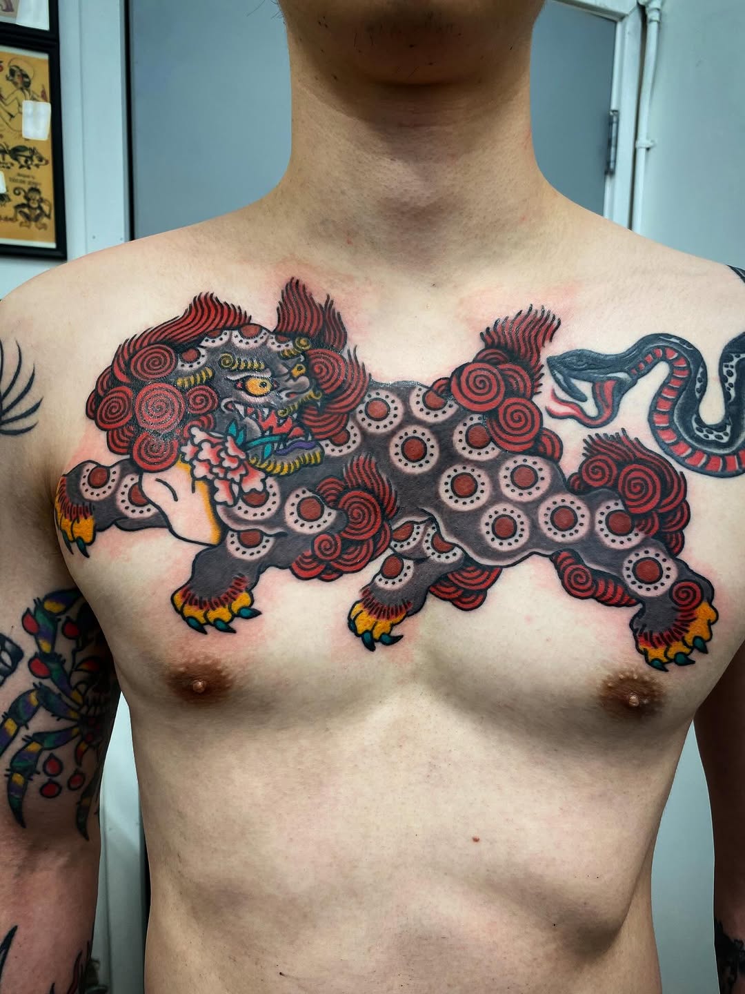 Tattoo by @rubber_band_dan — japanese_irezumi, illustrative