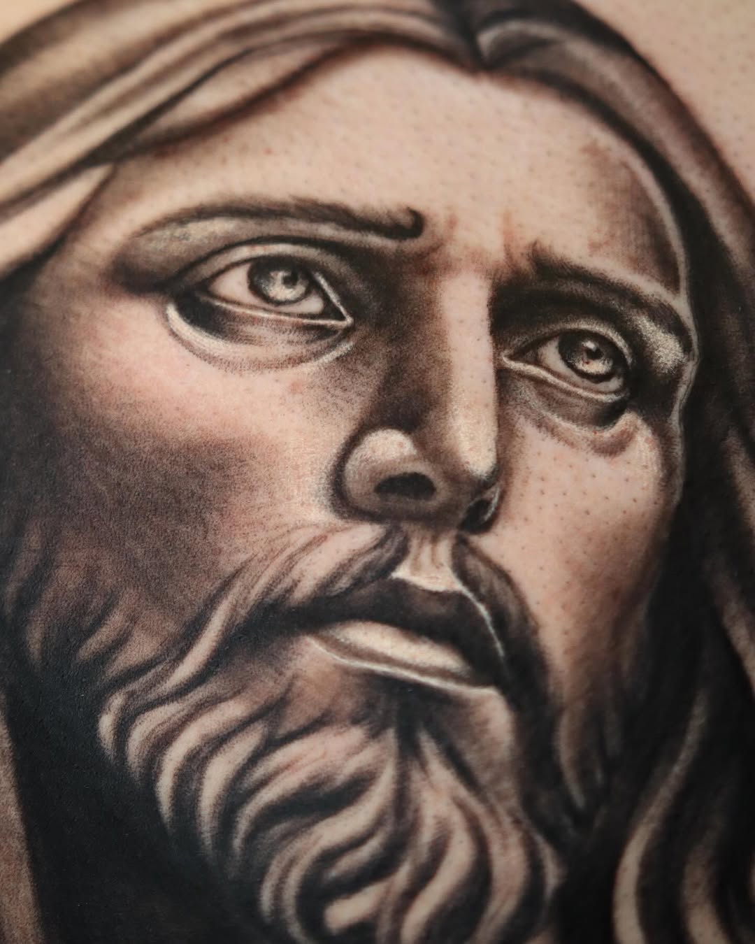 Tattoo by @cordero.inks — realism, black_and_grey