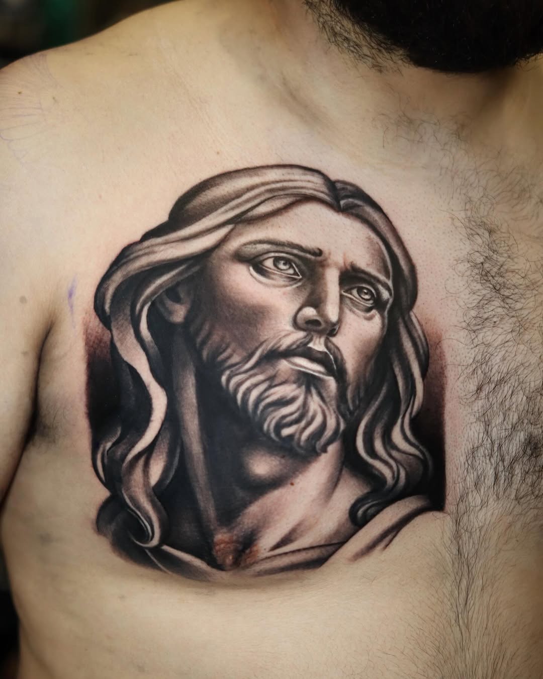 Tattoo by @cordero.inks — realism, black_and_grey