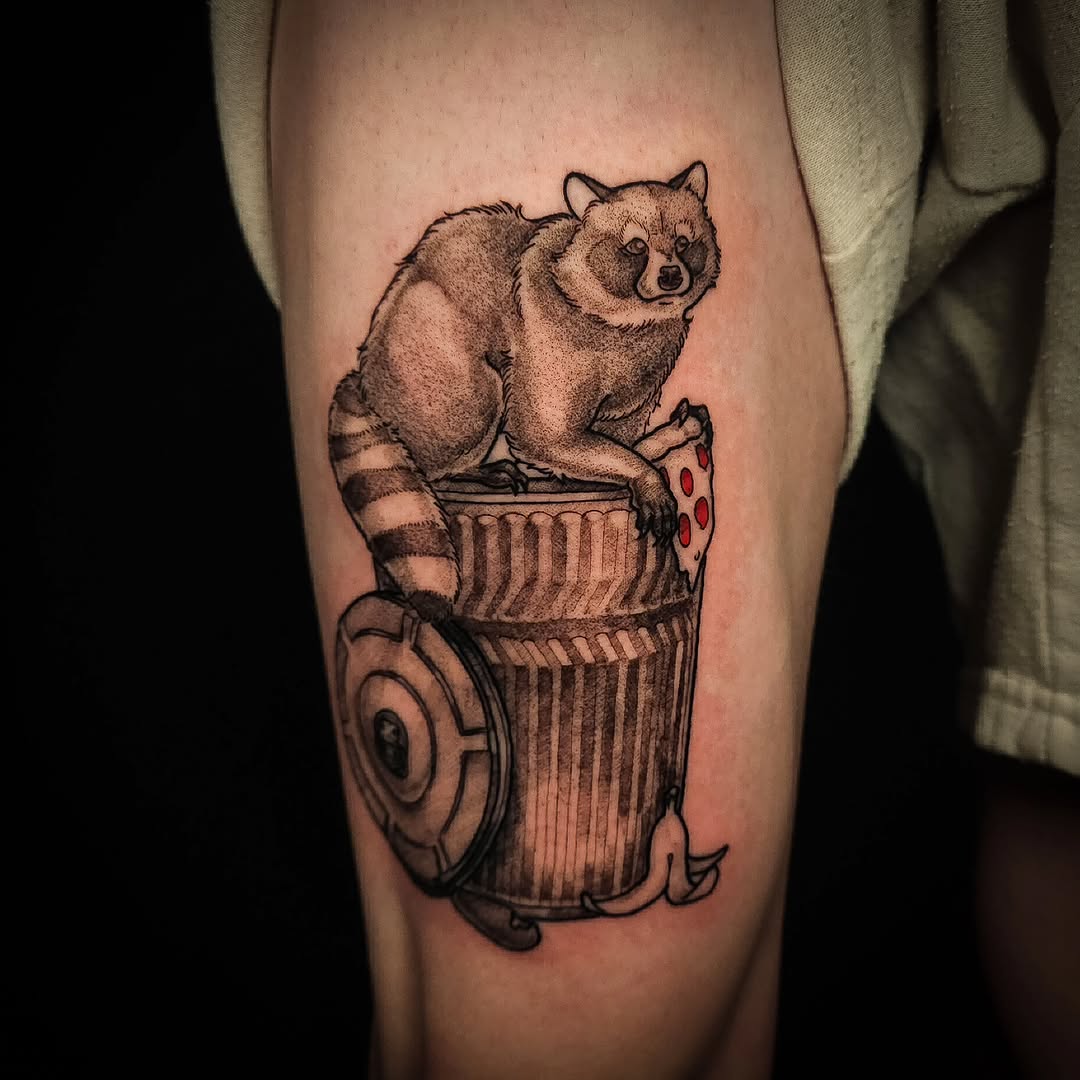 Tattoo by @ouchieink — black_and_grey