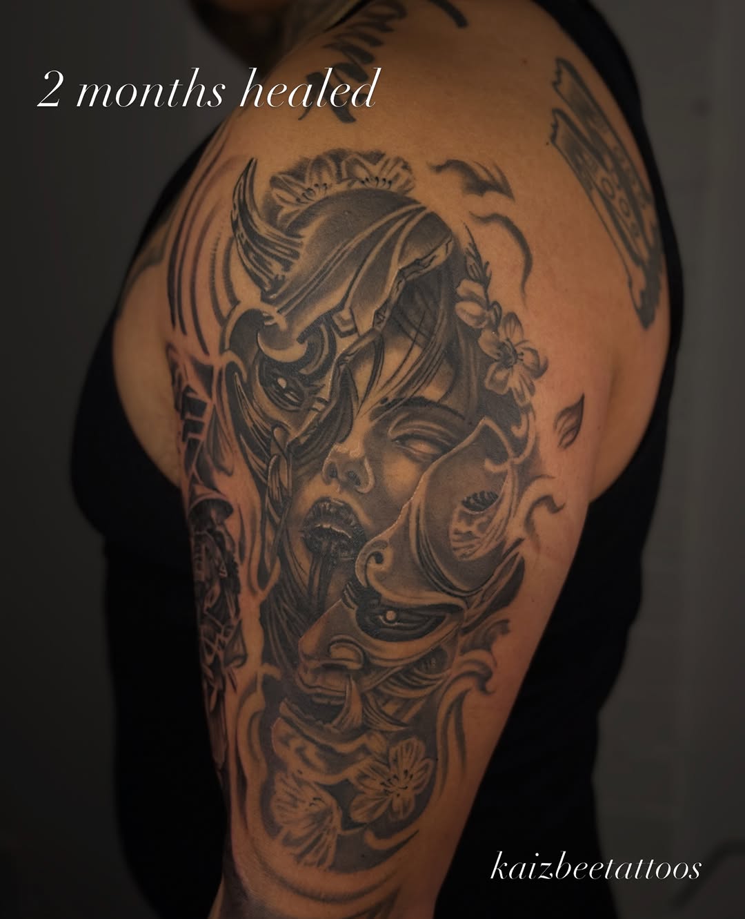 Tattoo by @kaizbeetattoos β black_and_grey, realism