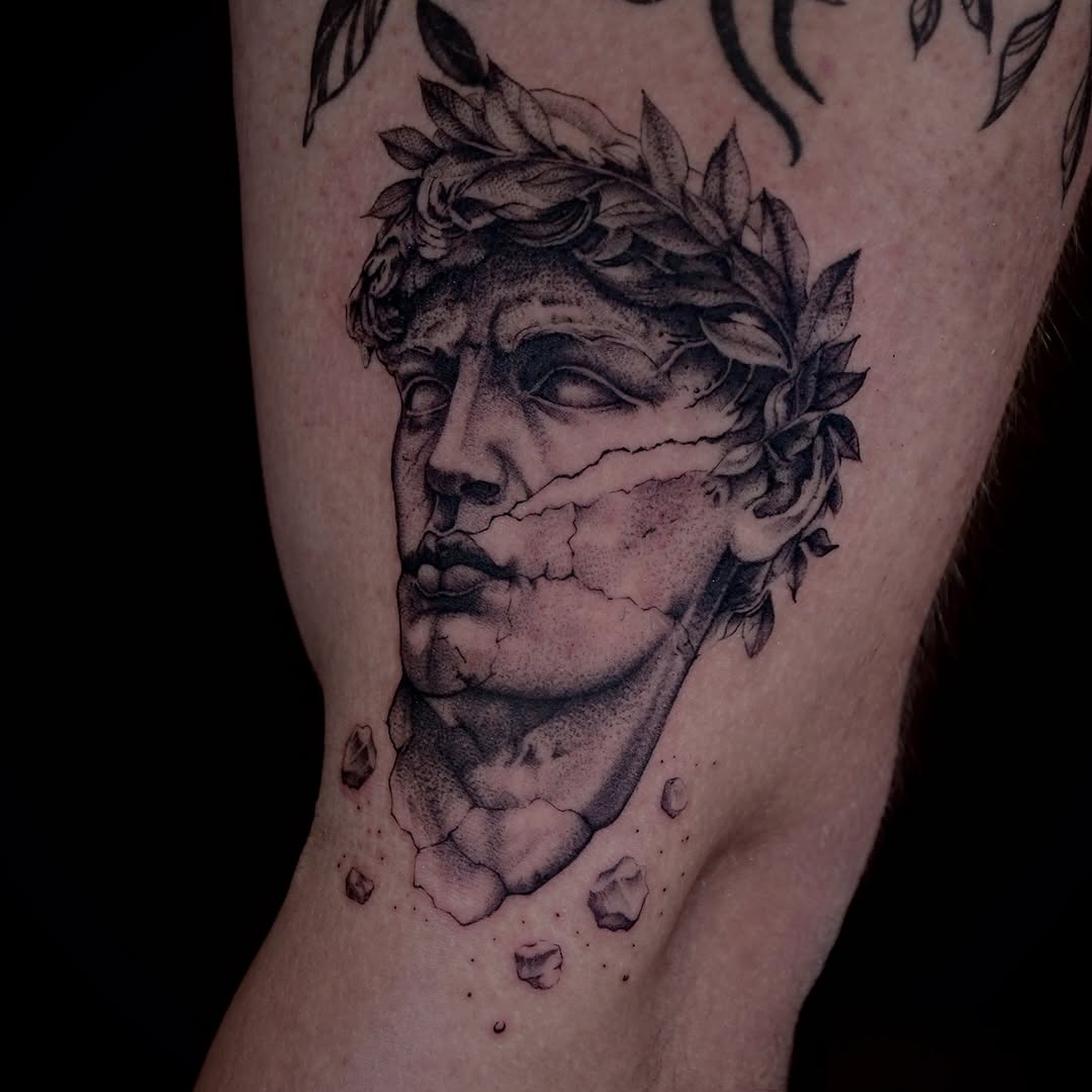 Tattoo by @gary.tattooer — realism, black_and_grey