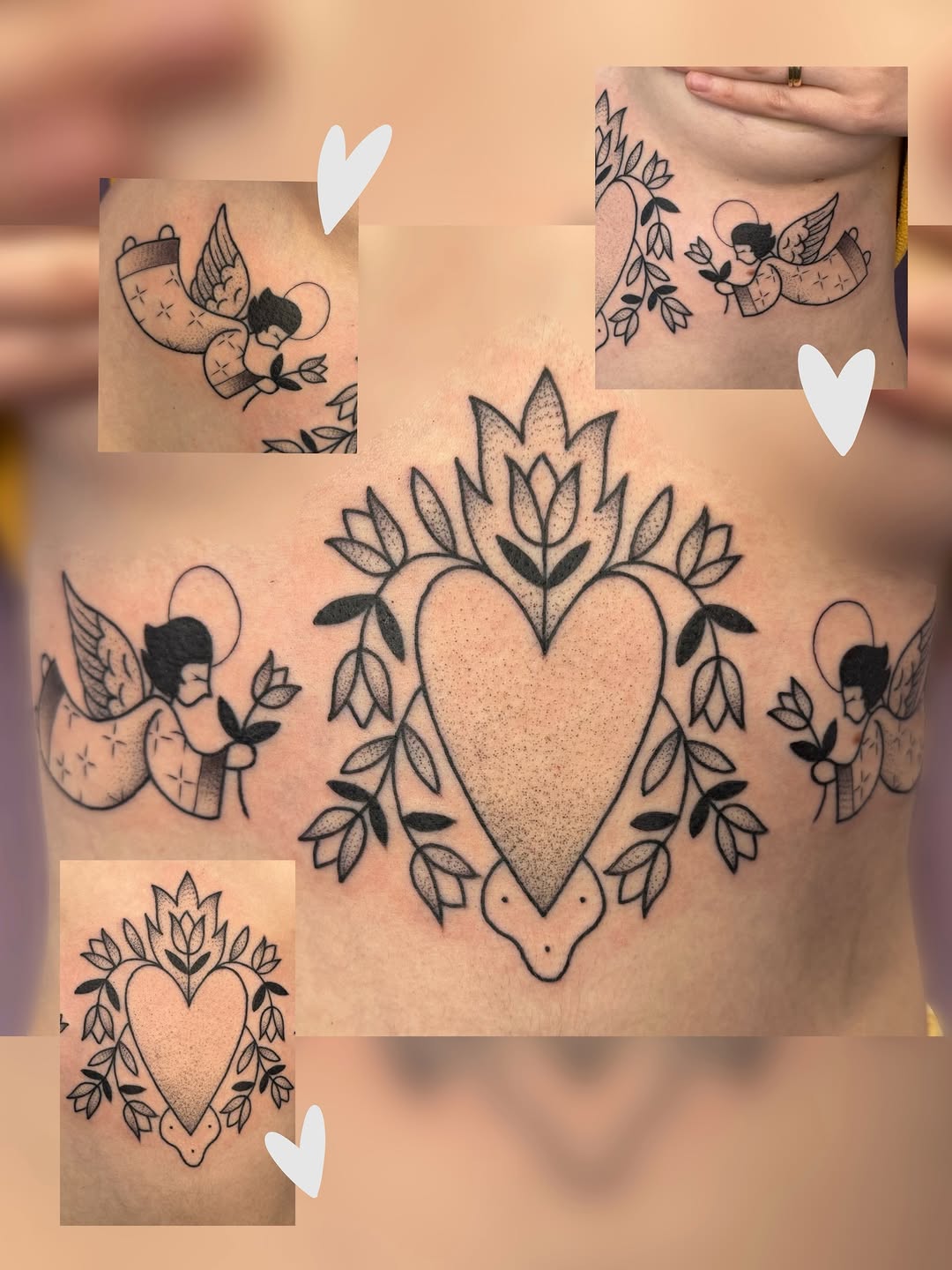 Tattoo by @yukcon_tt — illustrative, black_and_grey