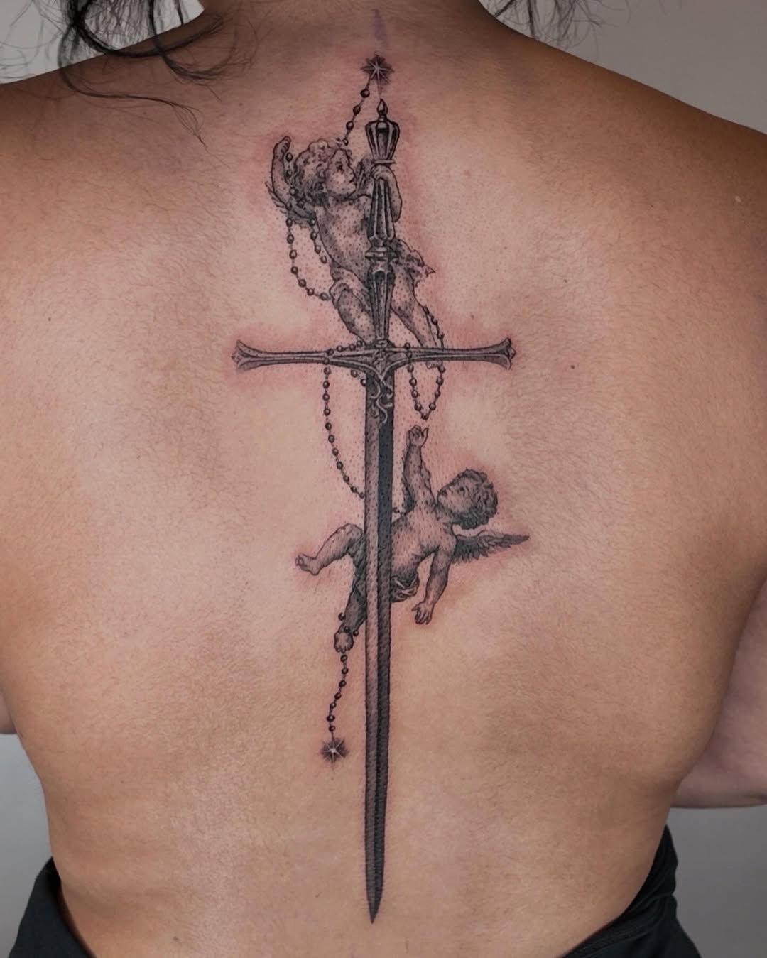 Tattoo by @tattedbygnyc — realism, black_and_grey