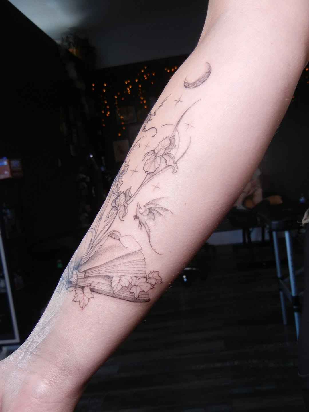 Tattoo by @black.swan.tattoos — fine_line, illustrative