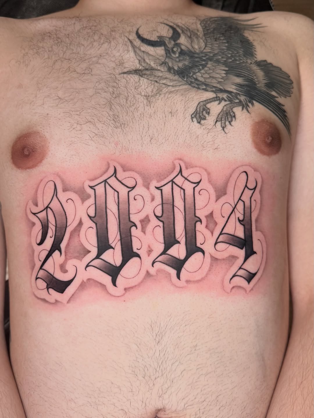 Tattoo by @gees_arte β lettering_script, black_and_grey