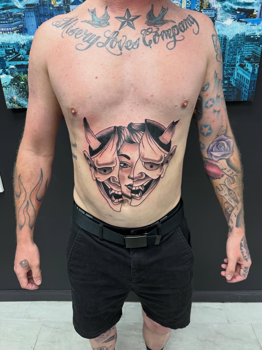 Tattoo by @sheeran_2 — black_and_grey, realism