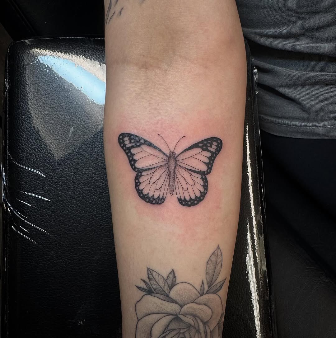 Tattoo by @bethanymorgan_tattoos — fine_line, black_and_grey