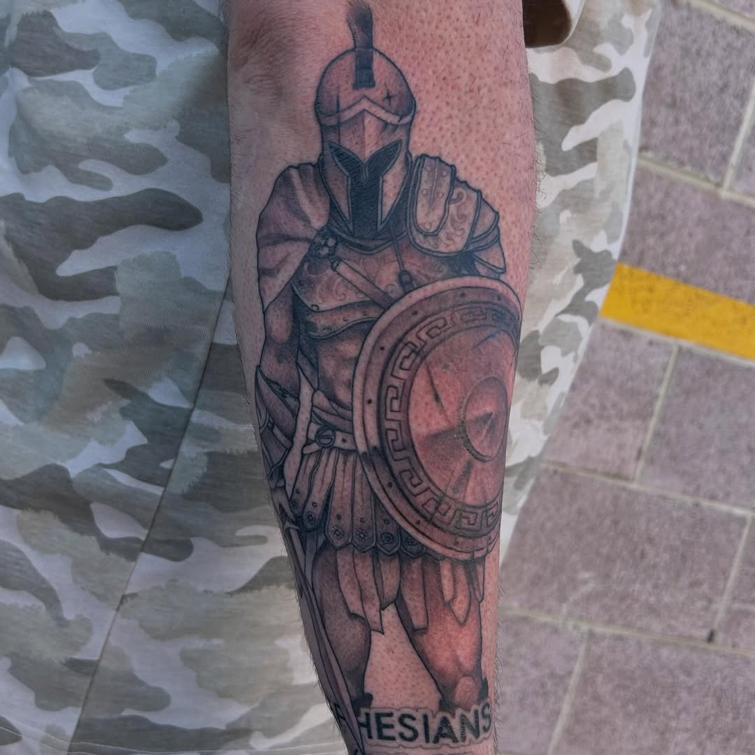 Tattoo by @chad_williams84 — realism, black_and_grey