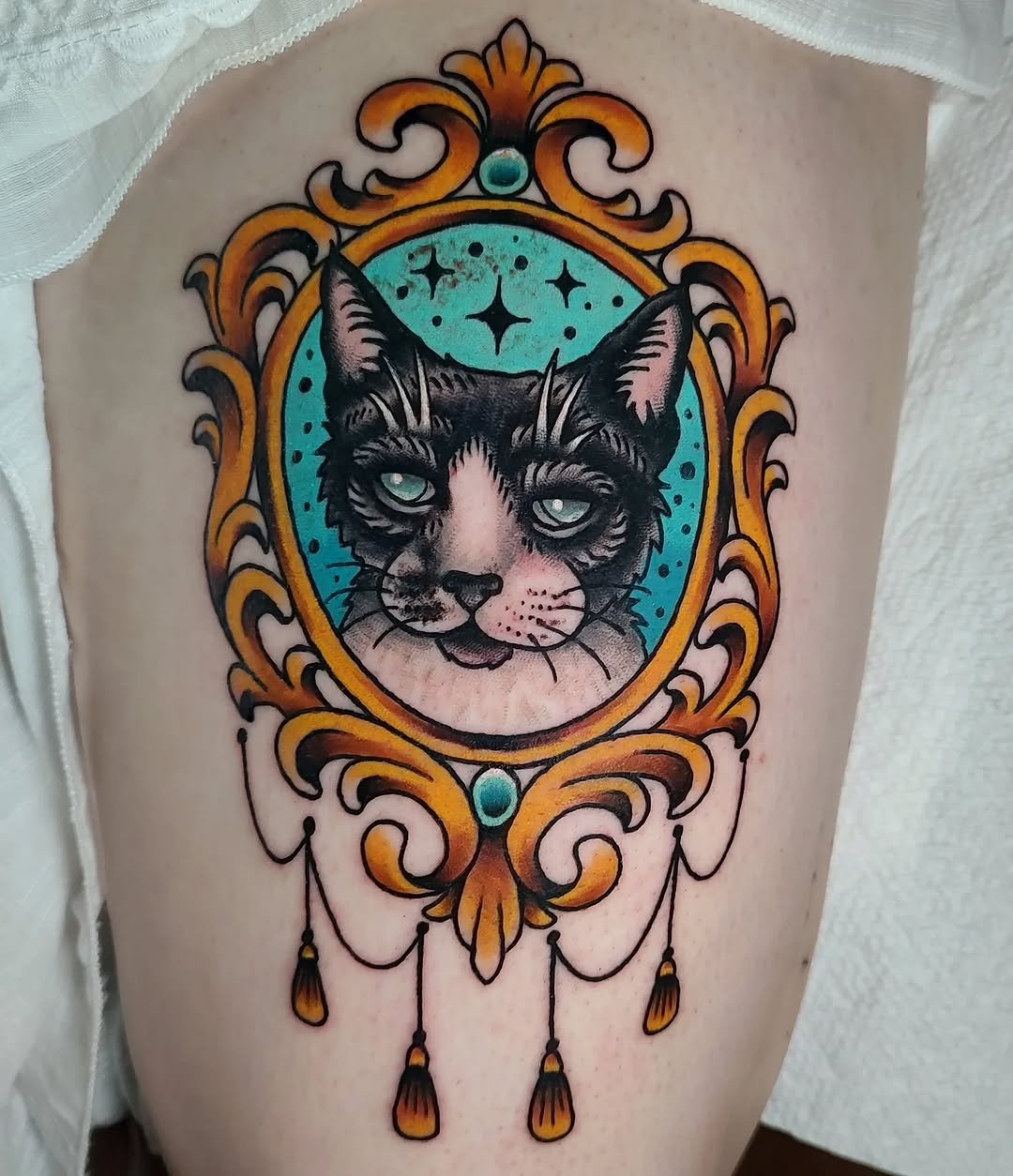 Tattoo by @hopelesstattoos β neo_traditional, black_and_grey