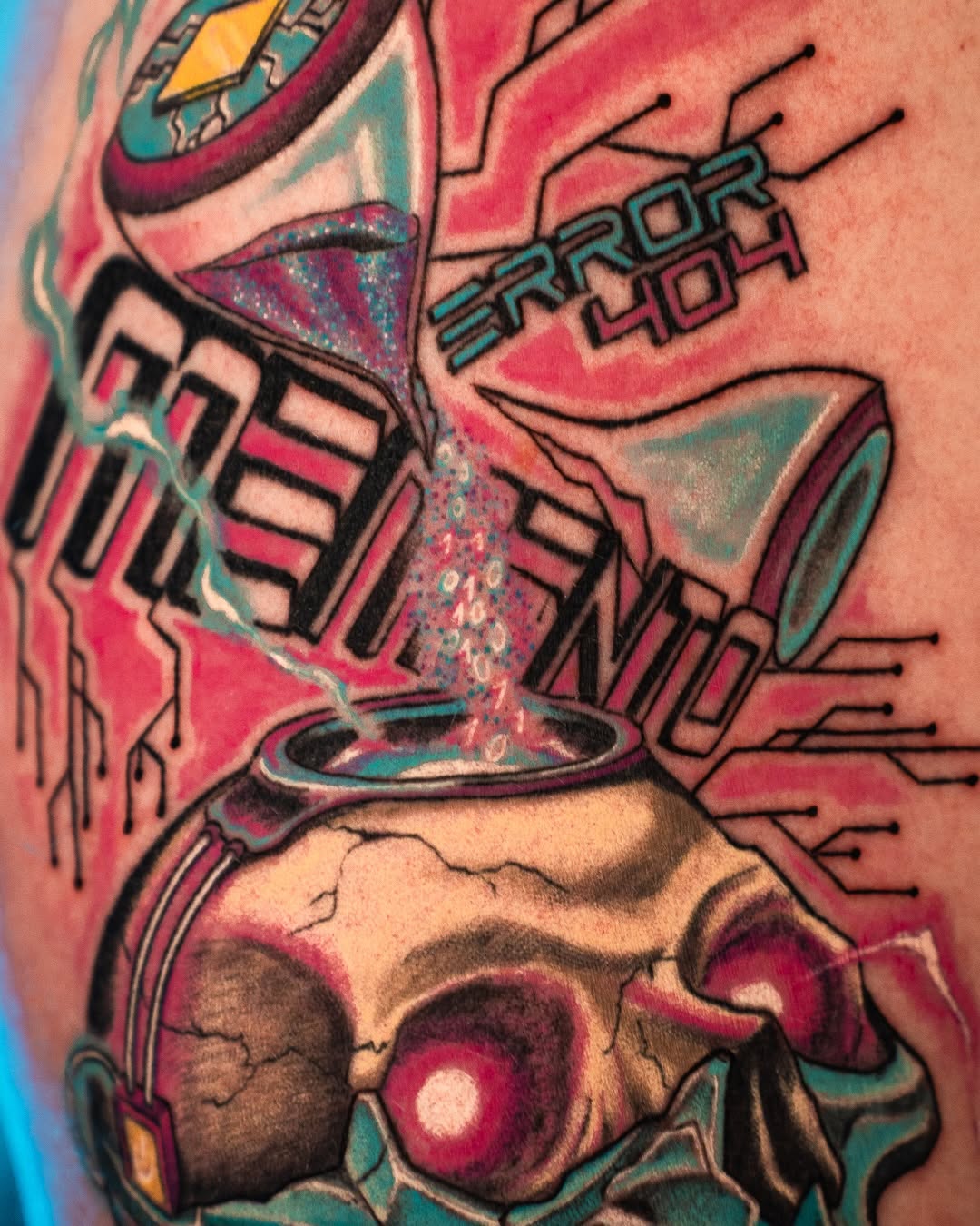 Tattoo by @bl.ink_tattooer — new_school, trash_polka