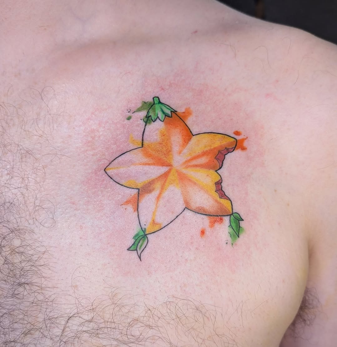 Tattoo by @caitlin.astrid — illustrative, watercolor