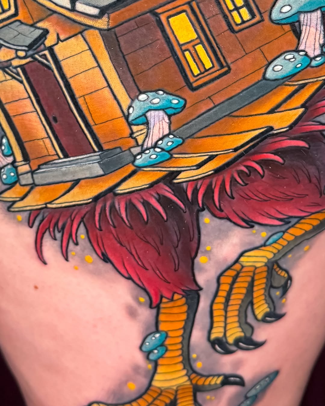 Tattoo by @tattoos_by_austin — illustrative, new_school