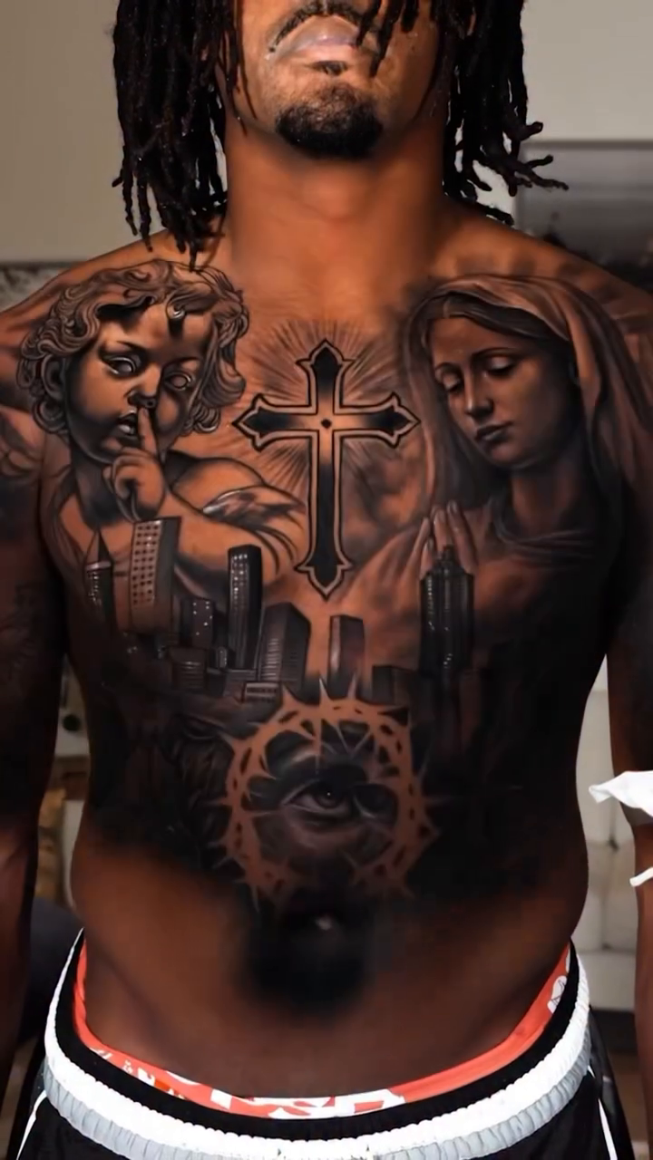 Tattoo by @sm_tattz — black_and_grey, realism