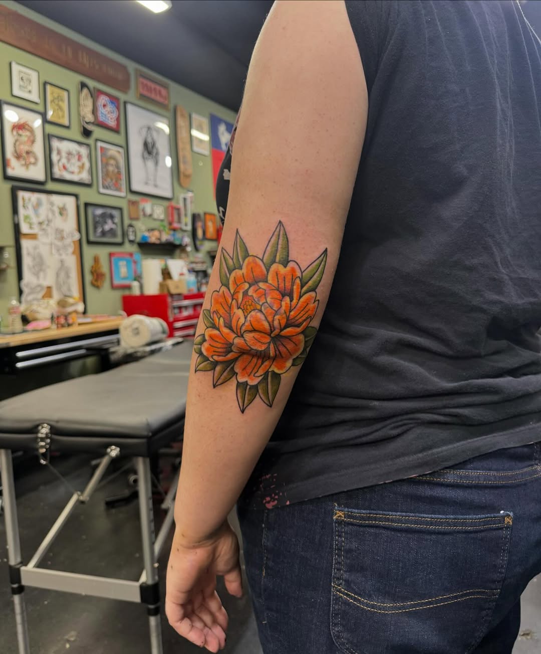 Tattoo by @kenzietattoos — american_traditional, illustrative