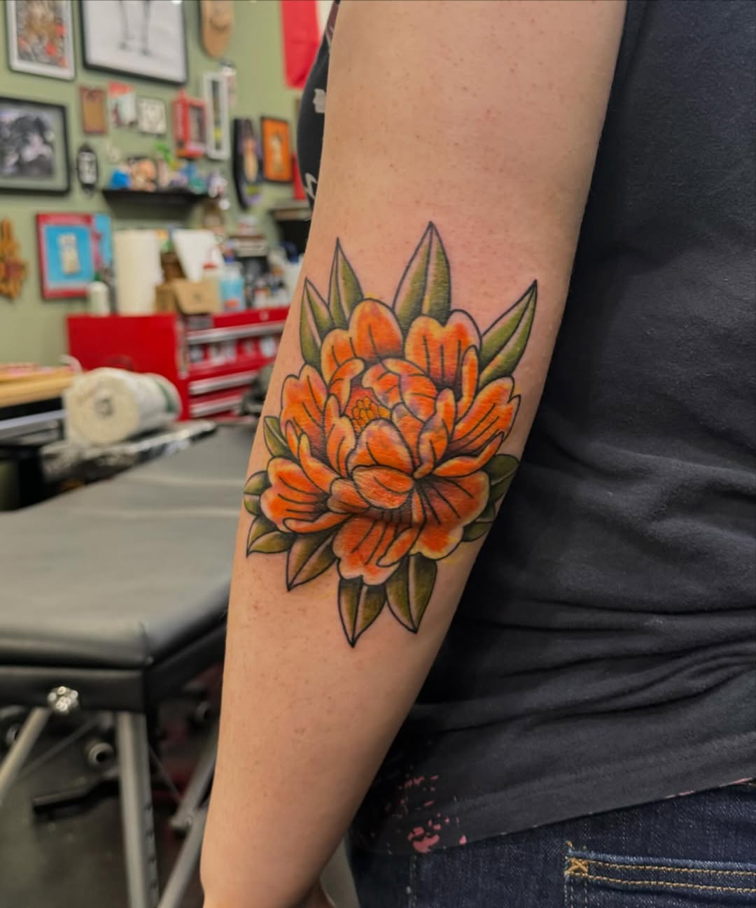 Tattoo by @kenzietattoos — american_traditional, illustrative