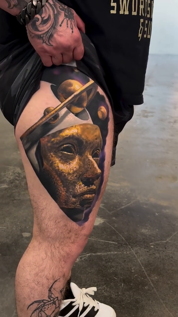 Tattoo by @jacobsheffieldart — realism