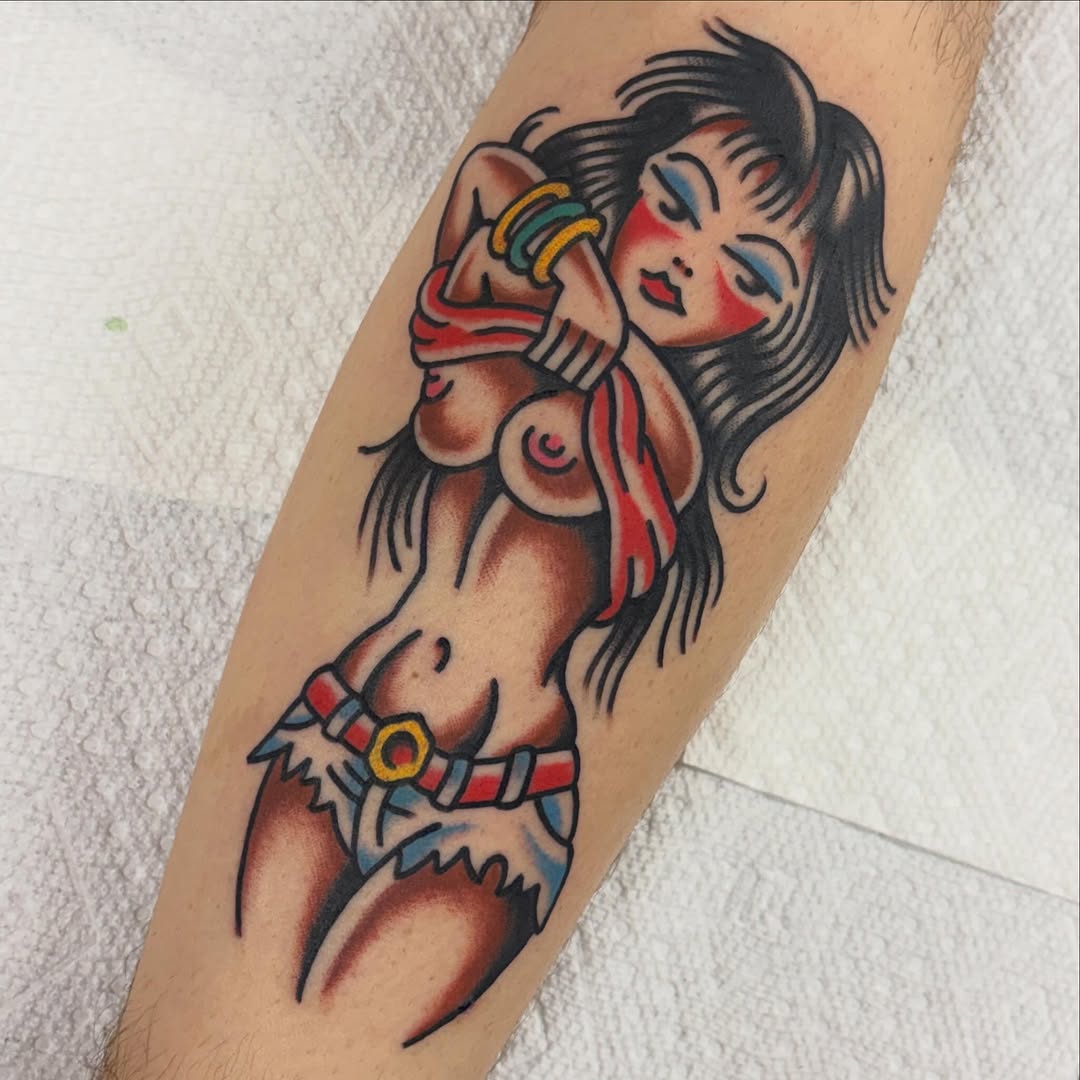 Tattoo by @brentallentattoos — american_traditional
