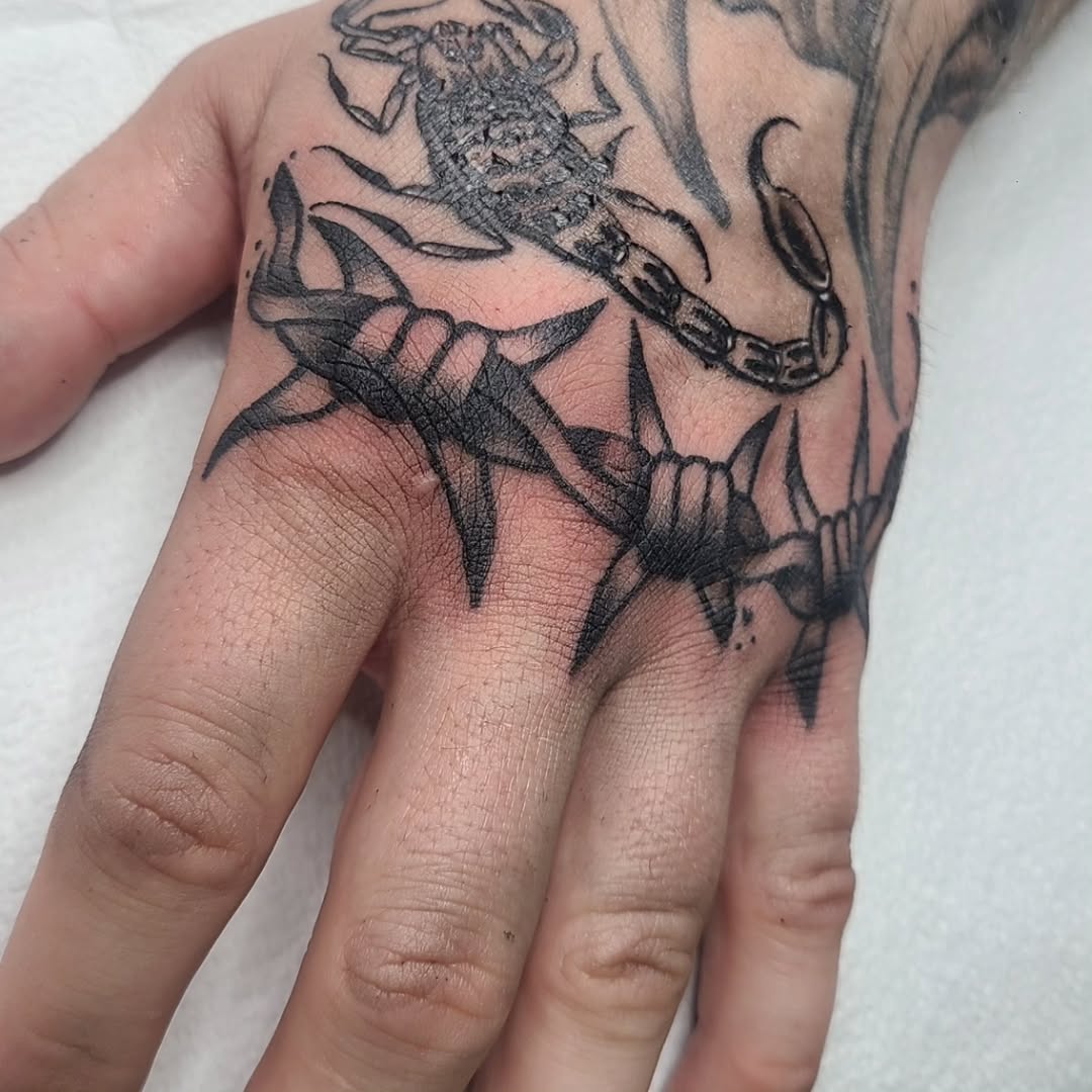 Tattoo by @shmorgue — black_and_grey, realism