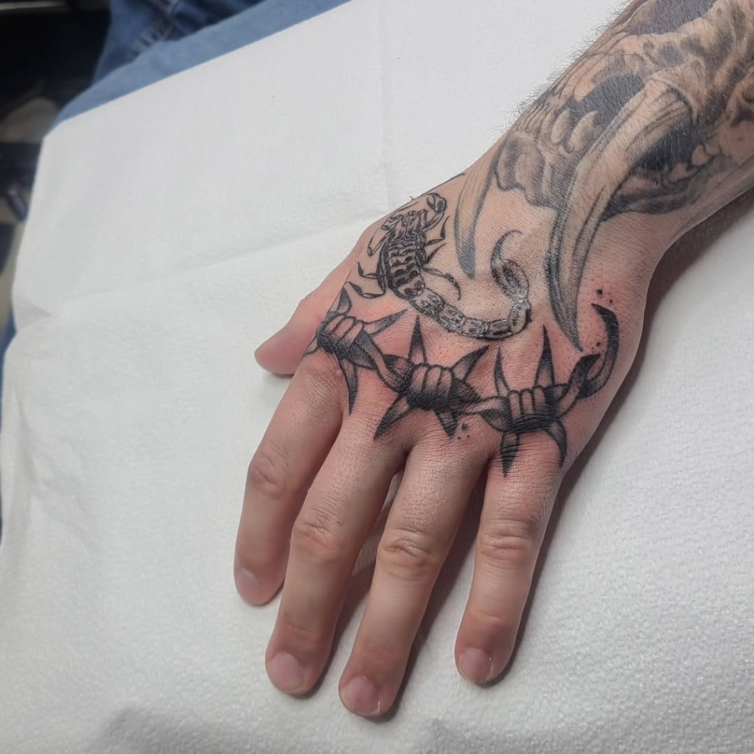 Tattoo by @shmorgue — black_and_grey, realism