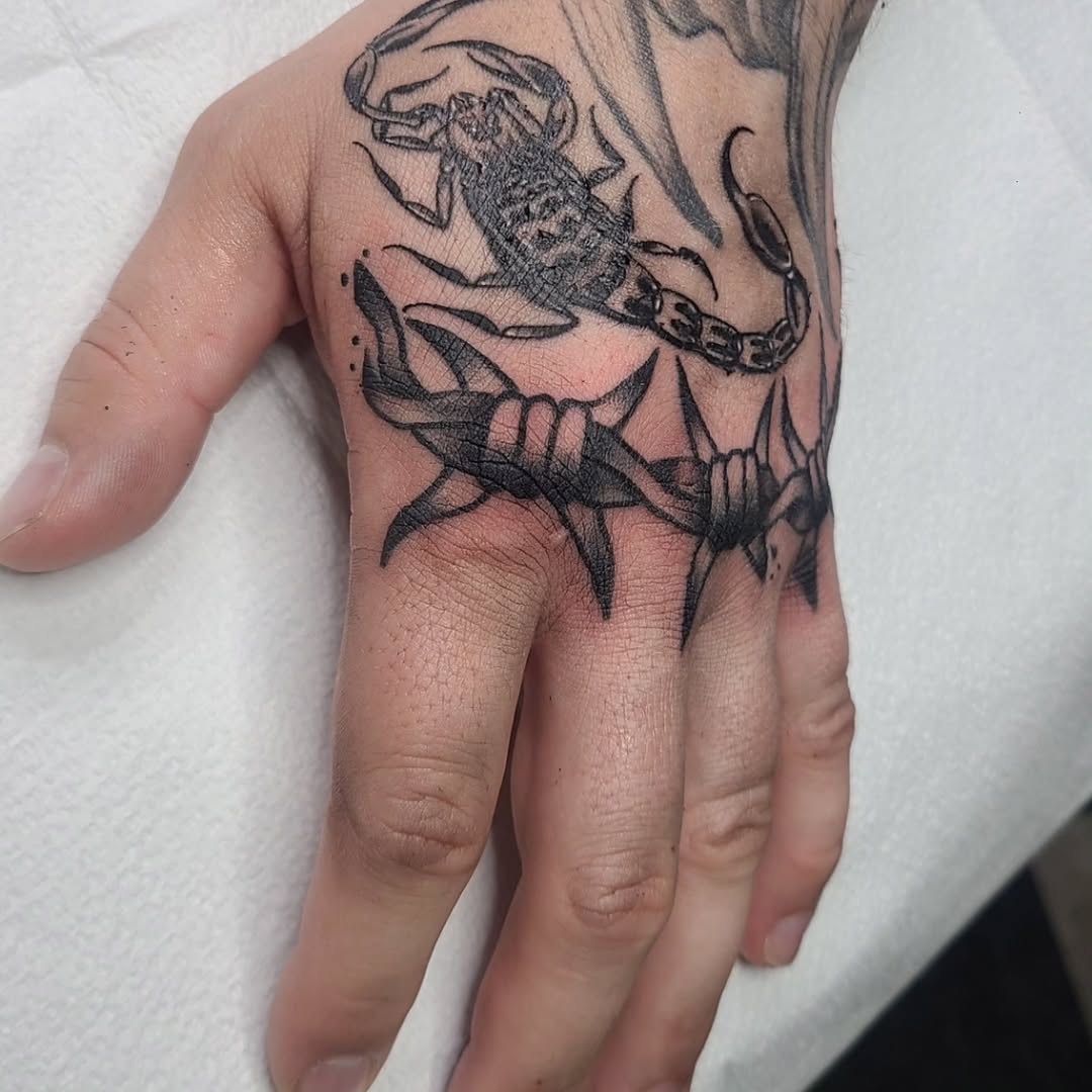 Tattoo by @shmorgue — black_and_grey, realism