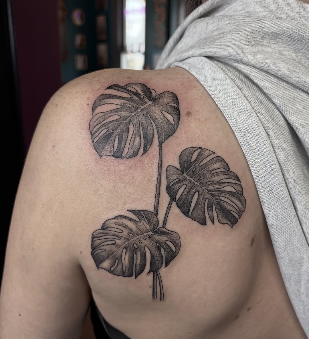 Tattoo by @kellidonegantattoos — dotwork, illustrative