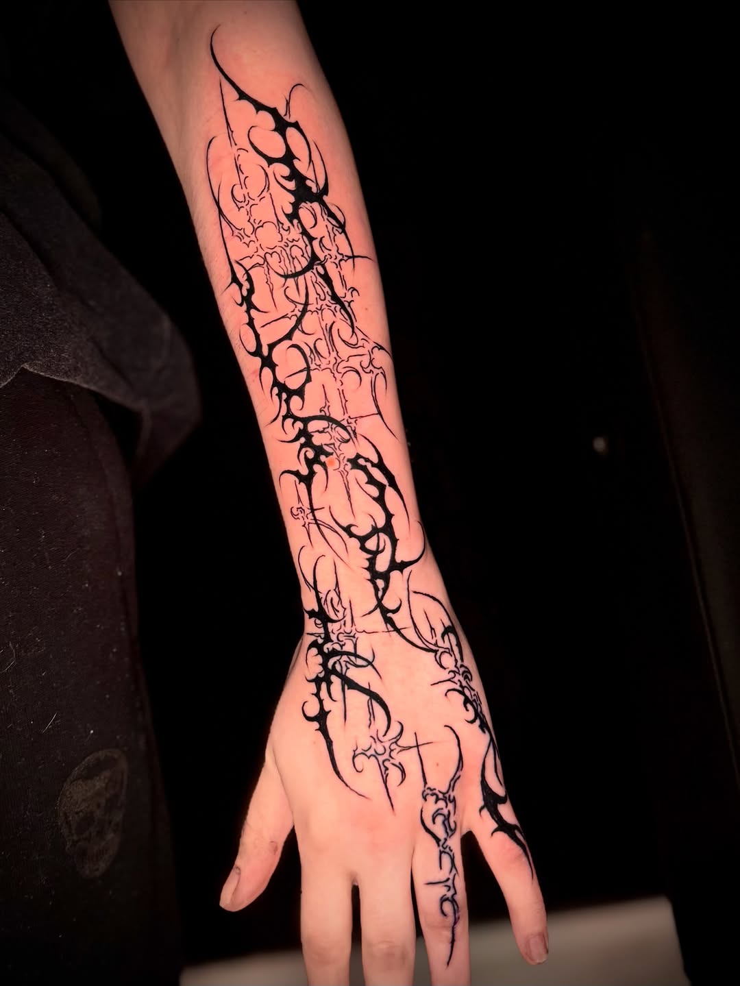 Tattoo by @inkedbydaisy β blackwork, illustrative