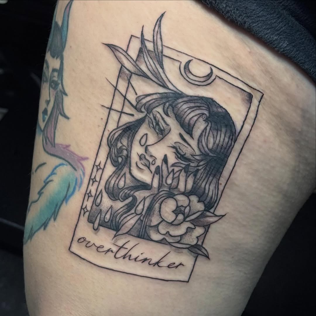 Tattoo by @angeltiburona — chicano, lettering_script
