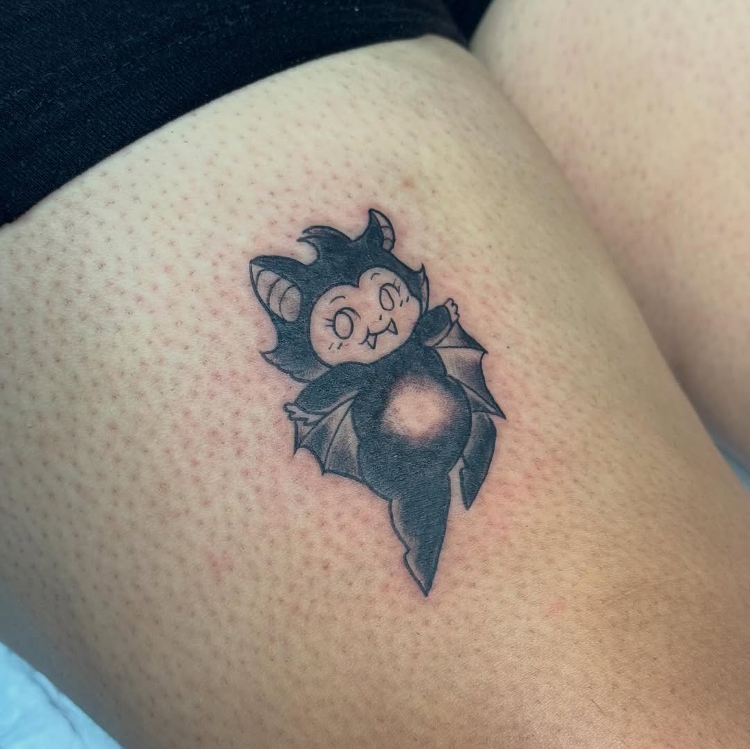 Tattoo by @angeltiburona — new_school, ignorant