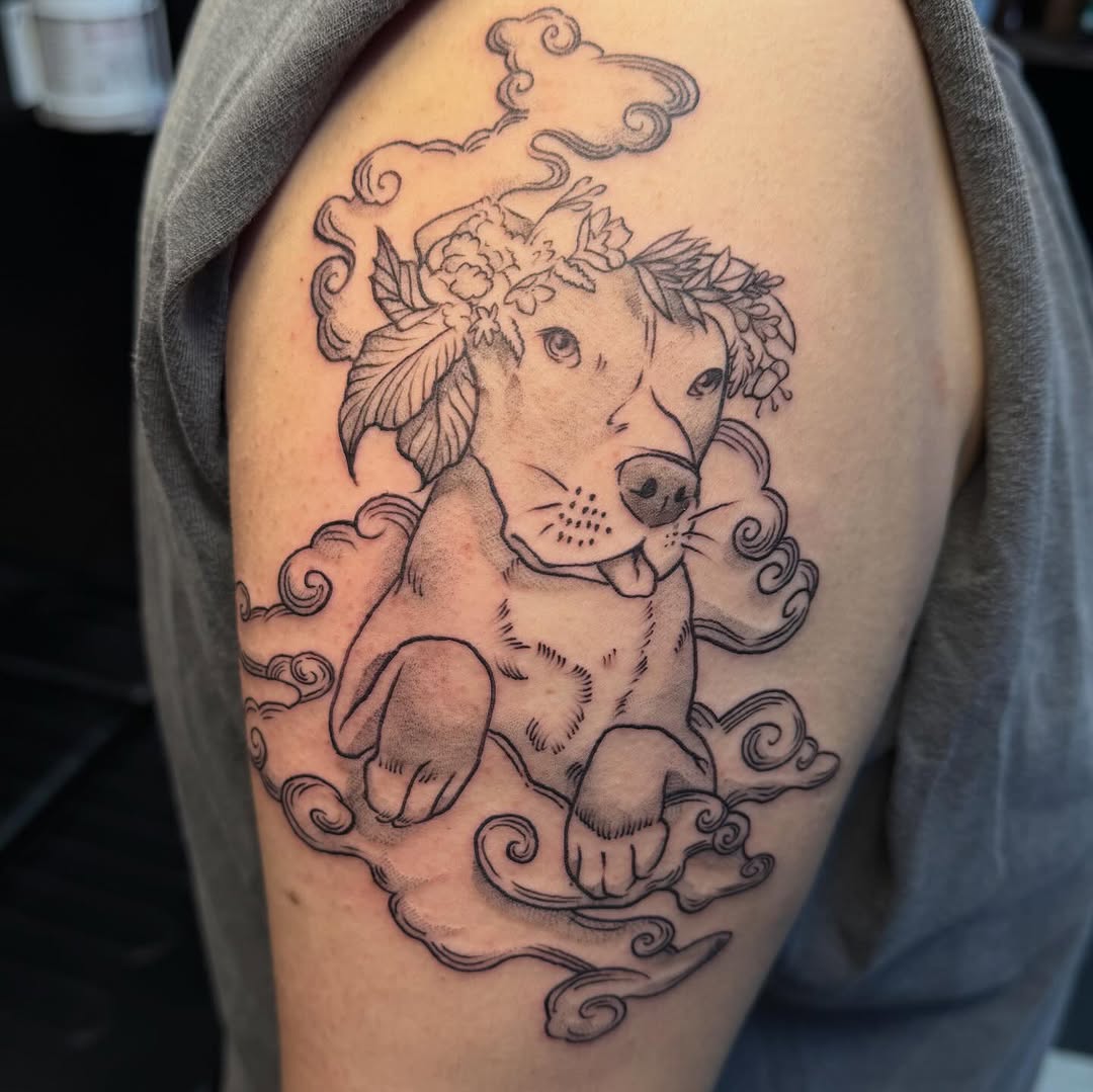 Tattoo by @angeltiburona — illustrative