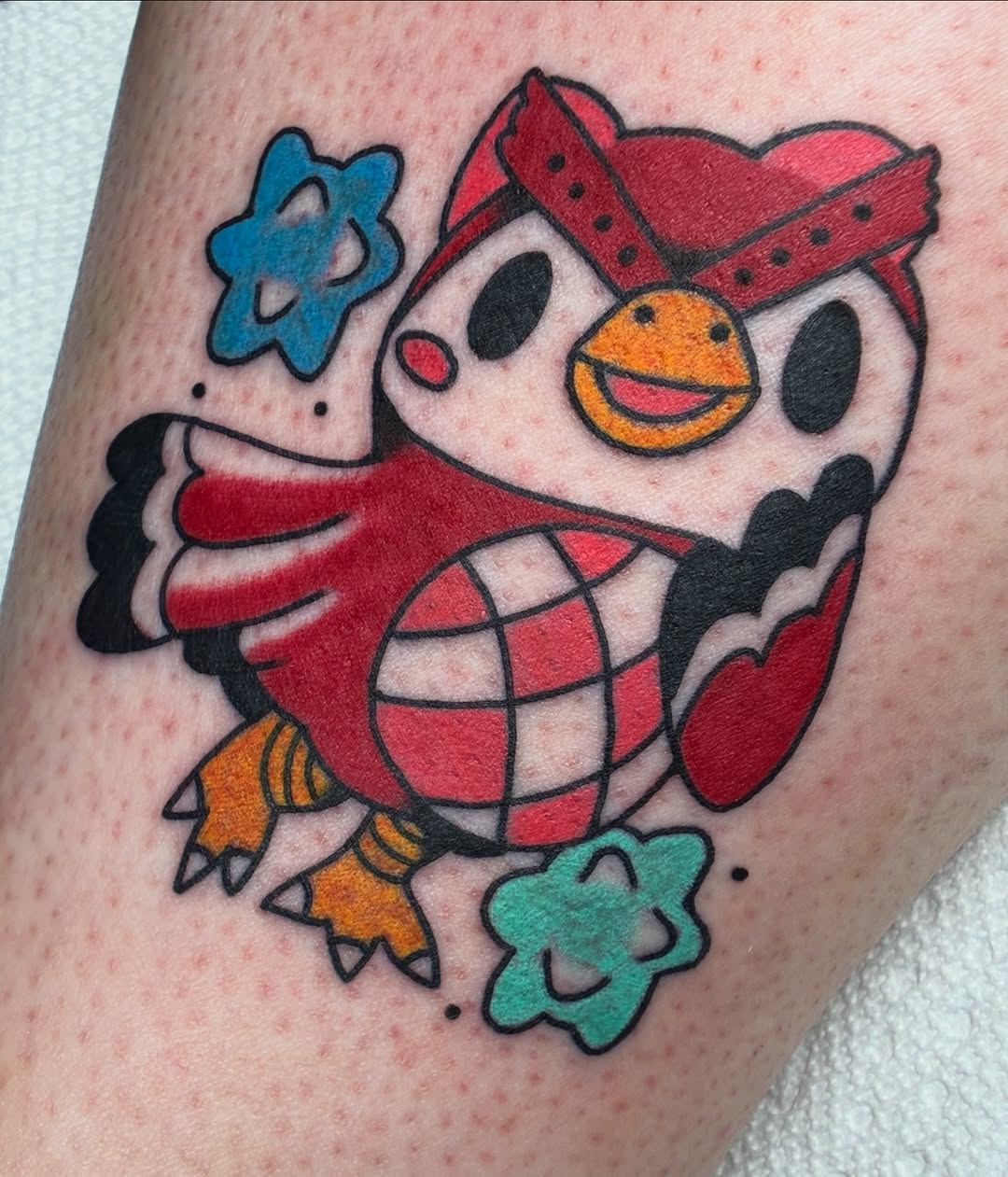 Tattoo by @dirtnaptattoos — illustrative, new_school
