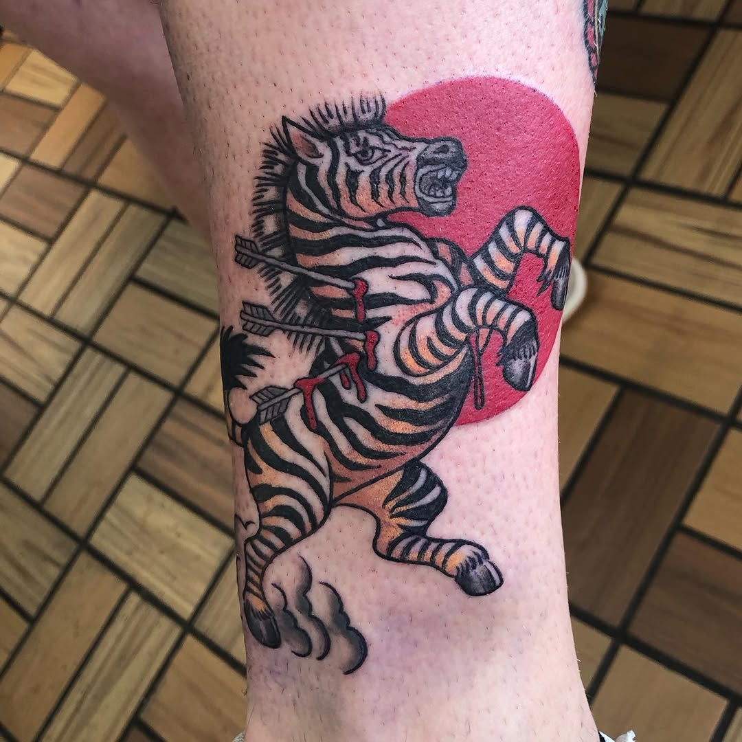 Tattoo by @nathanleib — american_traditional, neo_traditional