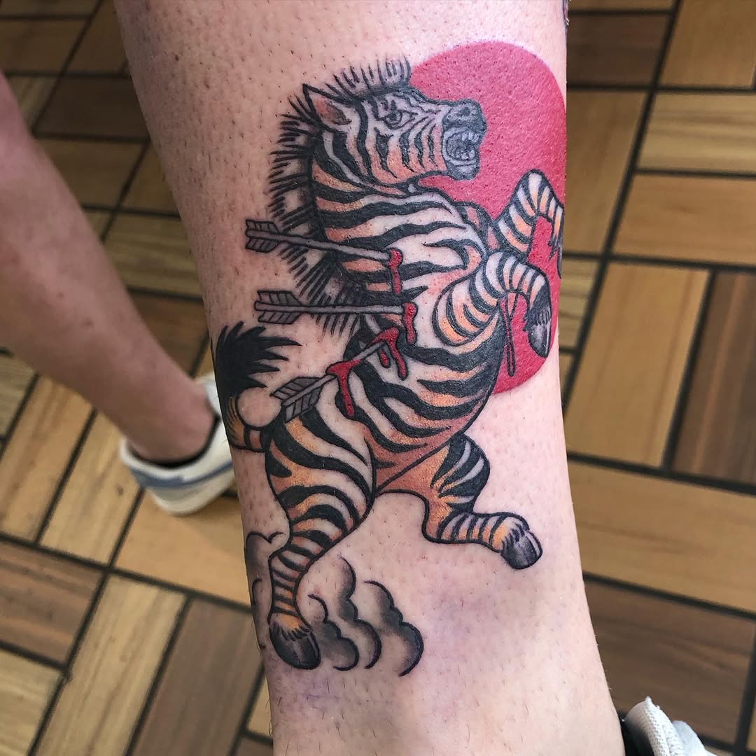 Tattoo by @nathanleib — american_traditional