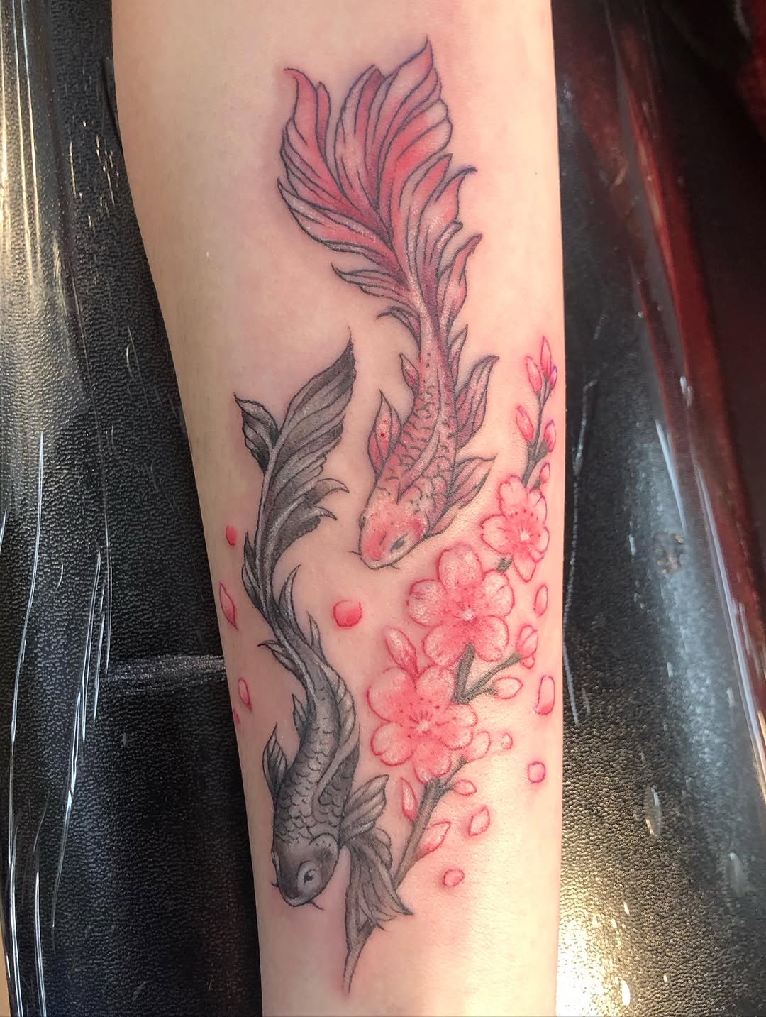 Tattoo by @nathanleib — japanese_irezumi, black_and_grey