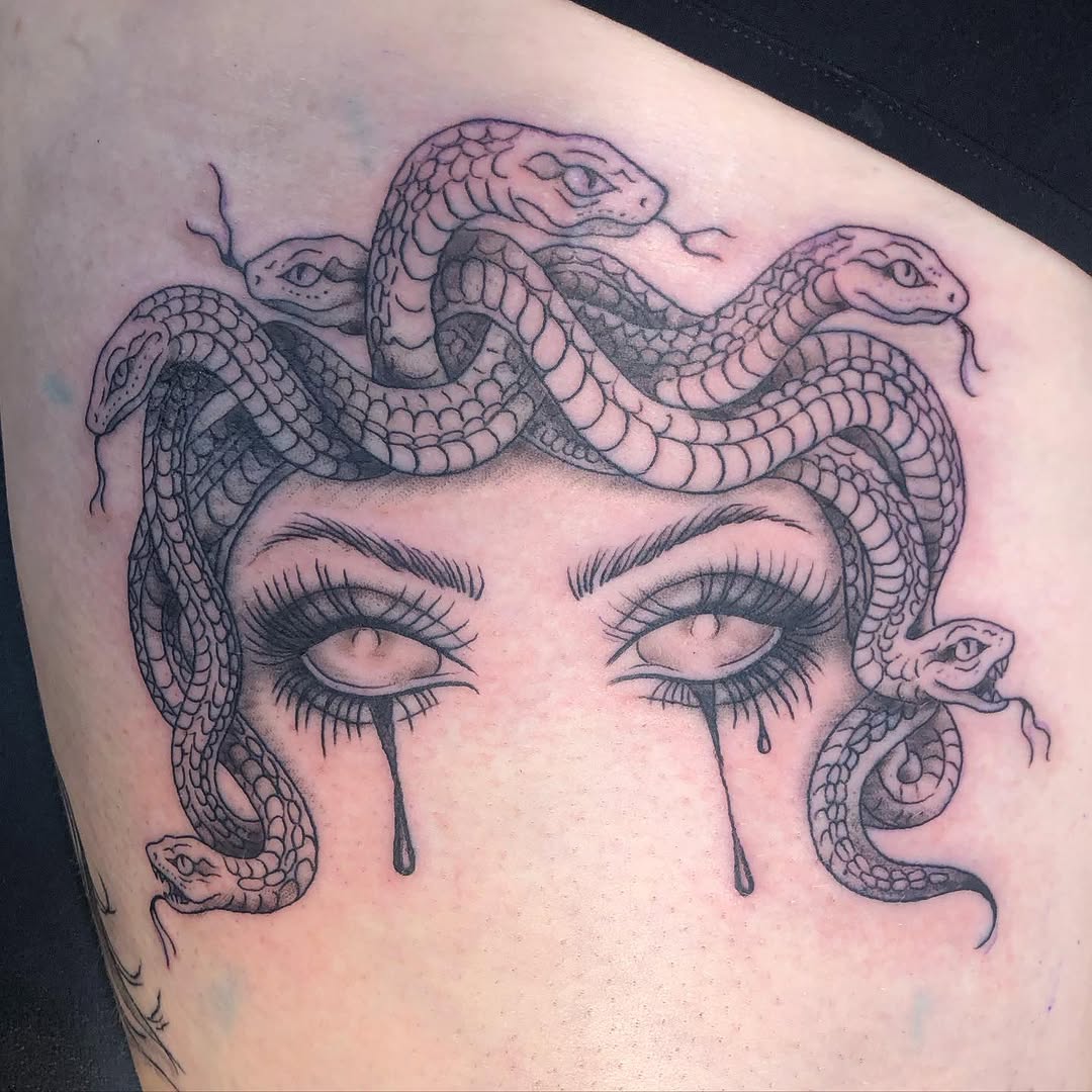 Tattoo by @nathanleib — black_and_grey, fine_line