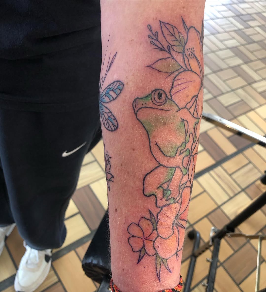Tattoo by @nathanleib — fine_line, illustrative