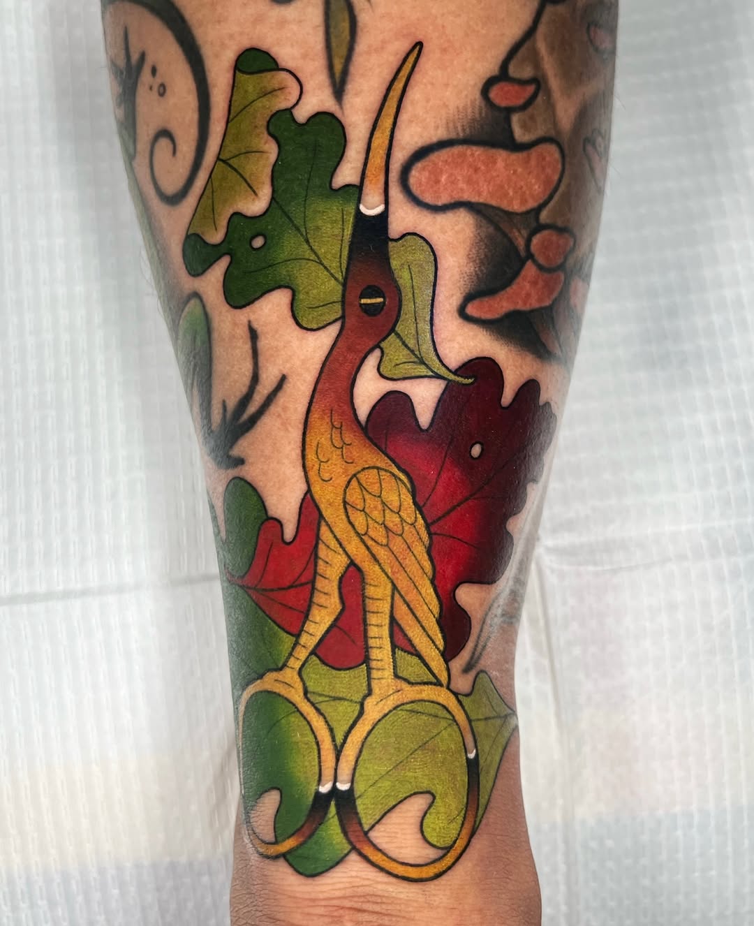 Tattoo by @zoeysageink — american_traditional