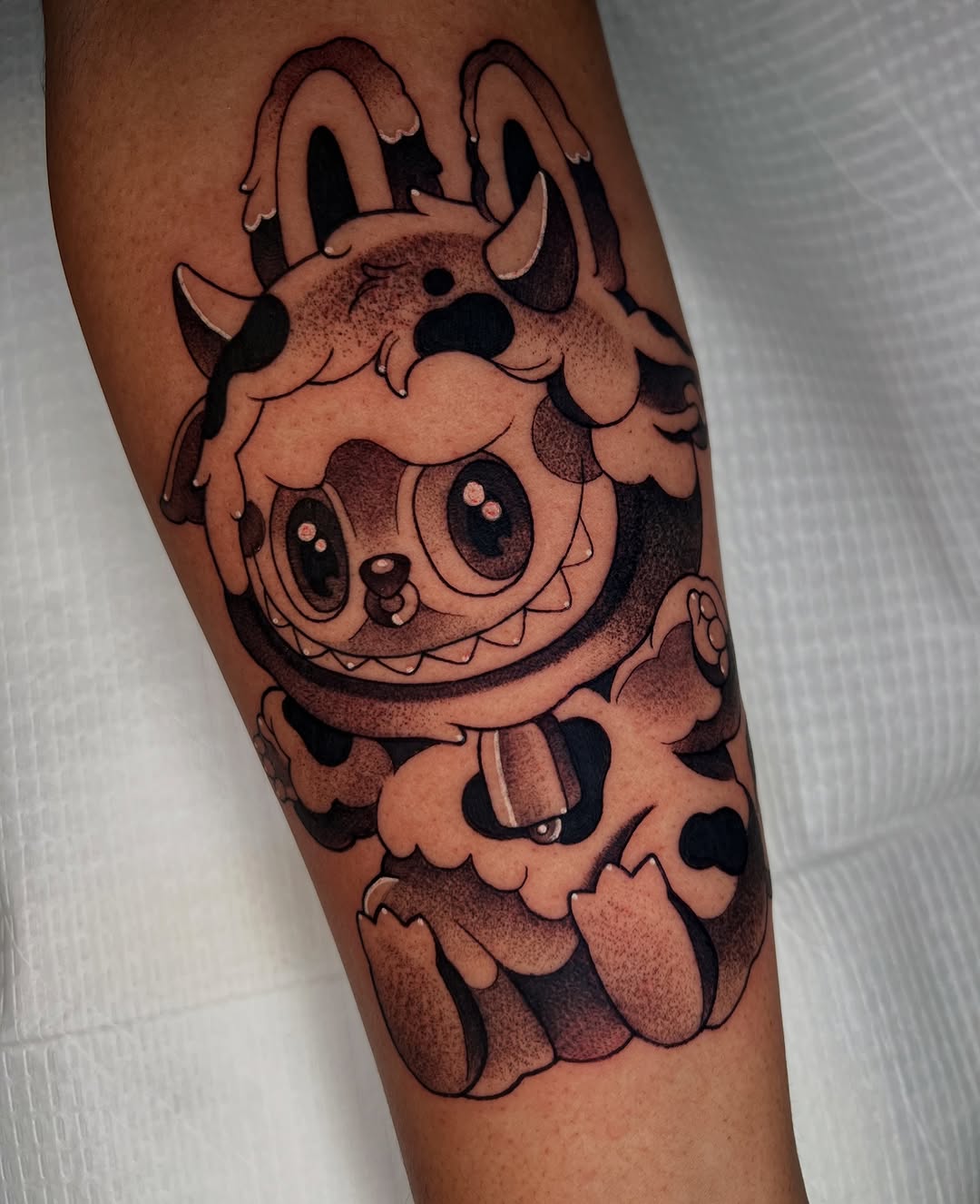 Tattoo by @zoeysageink — new_school, black_and_grey
